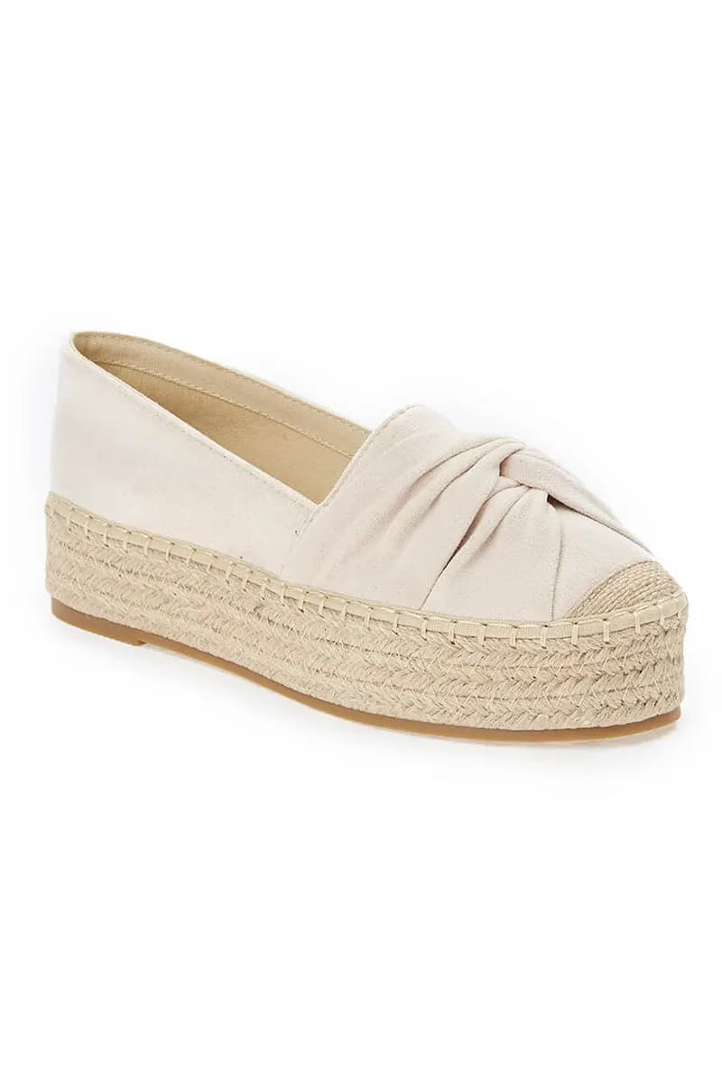 VERDE FASHION | Espadrilles flatform in ecopelle - 7