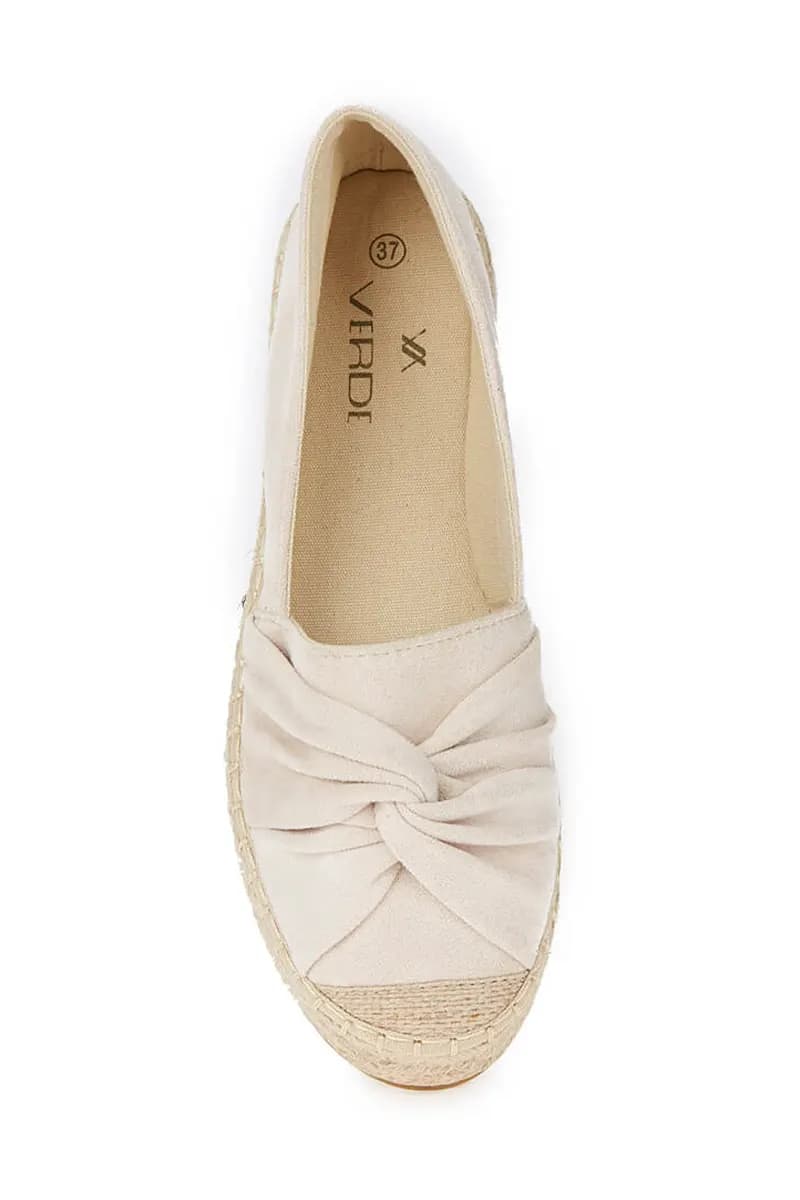 VERDE FASHION | Espadrilles flatform in ecopelle - 9