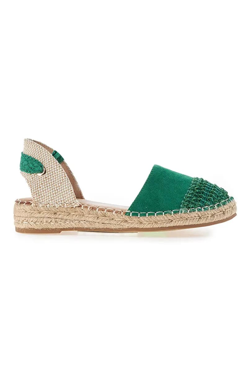 VERDE FASHION | Espadrilles in rafia ed ecopelle - 2