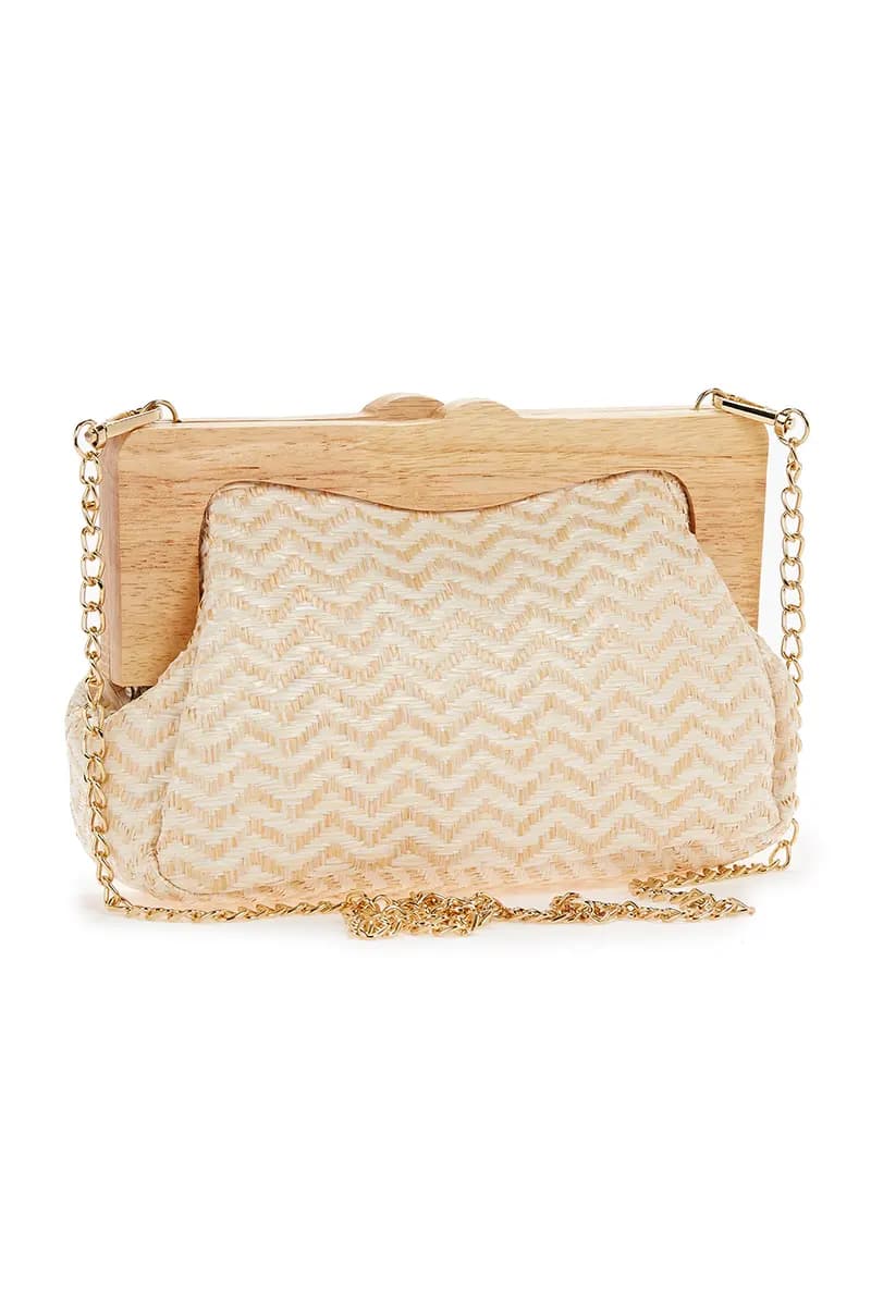 VERDE FASHION | Pochette paglia - 11