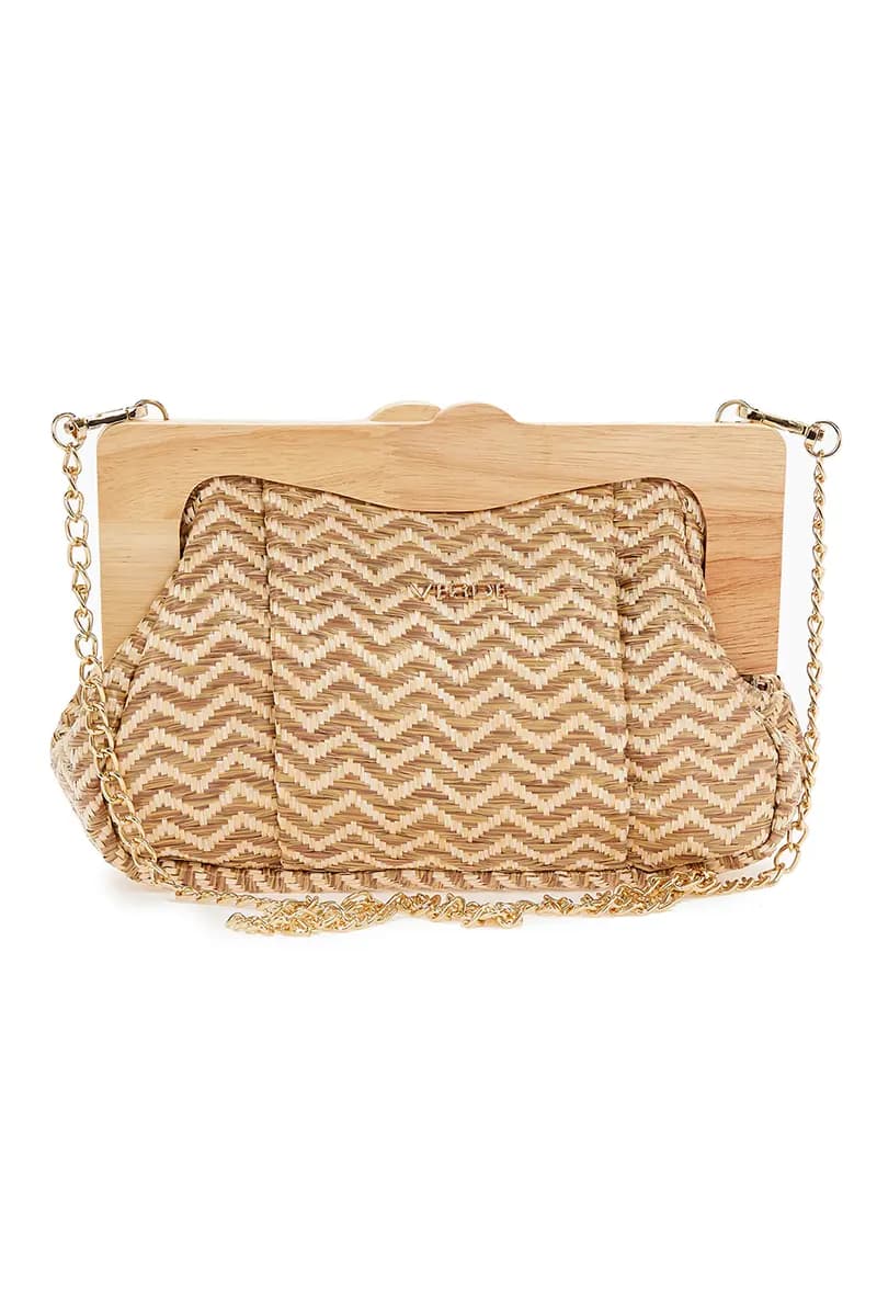 VERDE FASHION | Pochette paglia - 3