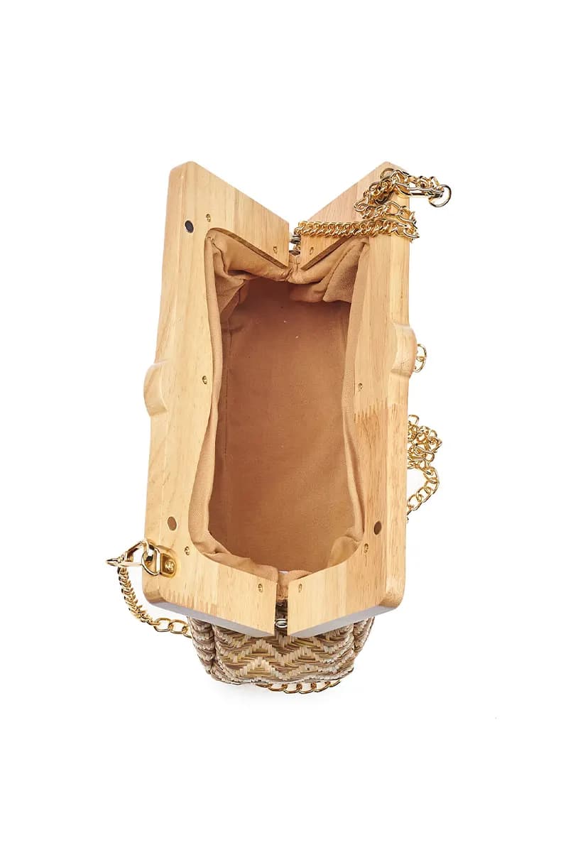 VERDE FASHION | Pochette paglia - 5