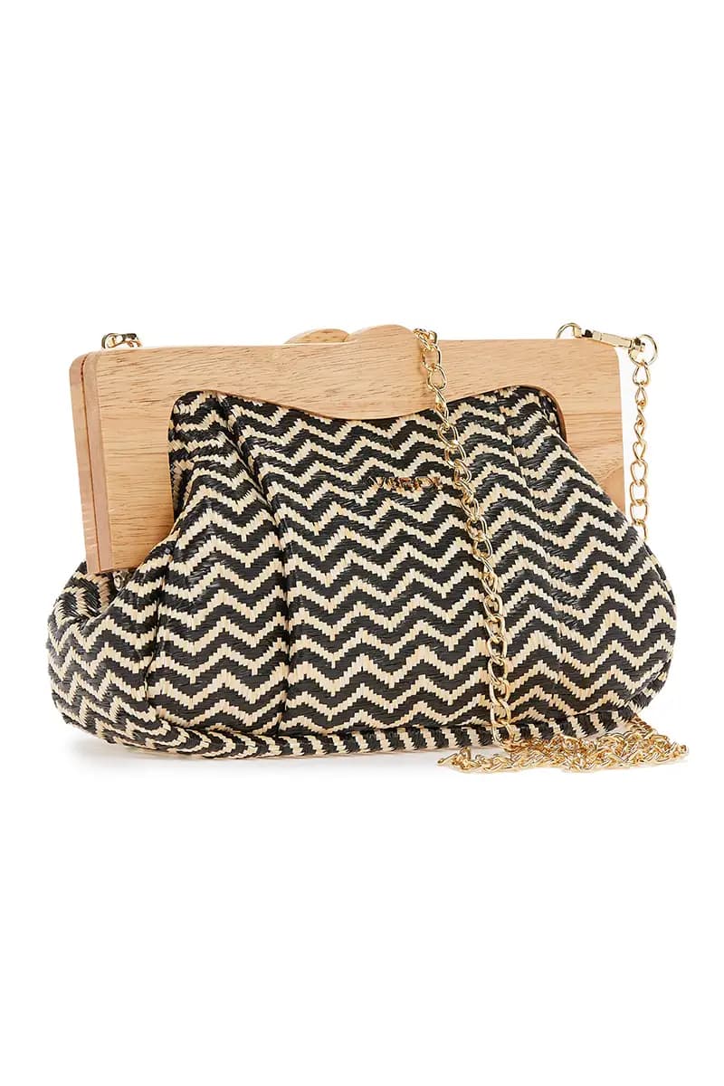 VERDE FASHION | Pochette paglia - 6