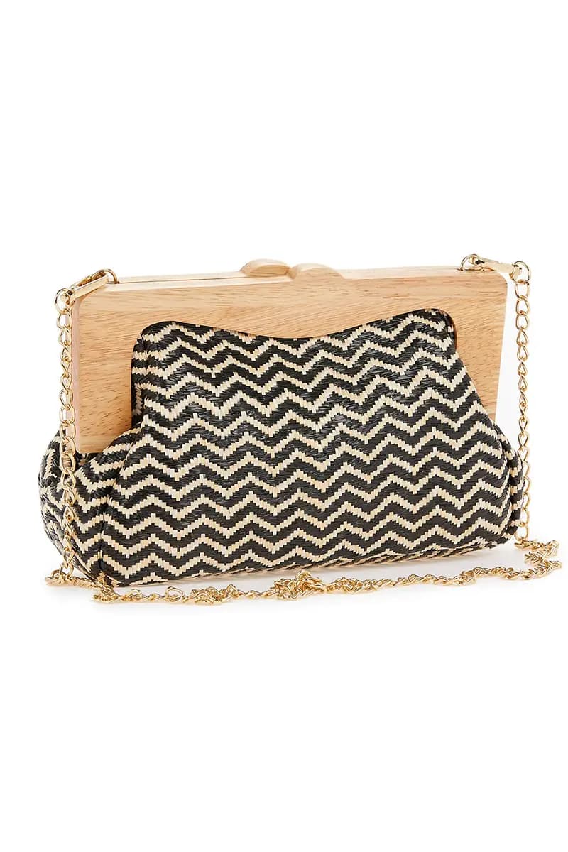 VERDE FASHION | Pochette paglia - 8