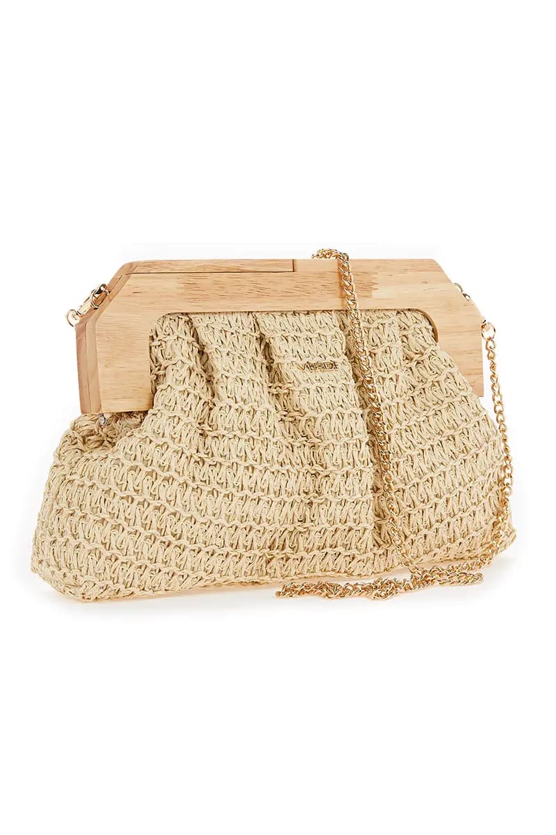 VERDE FASHION | Pochette paglia - 11