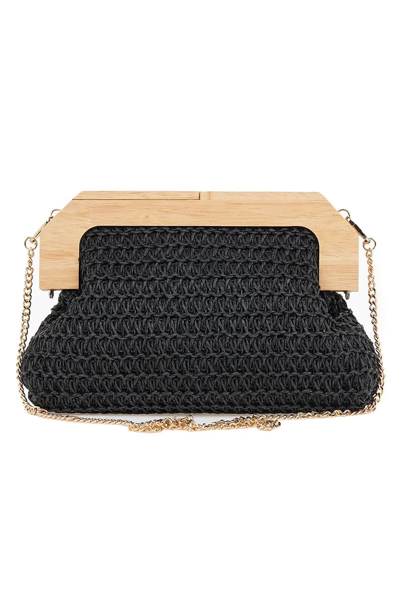 VERDE FASHION | Pochette paglia - 4