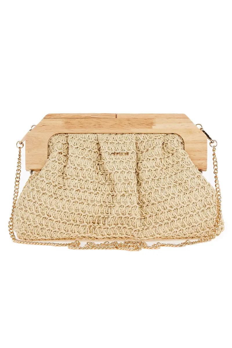 VERDE FASHION | Pochette paglia - 7