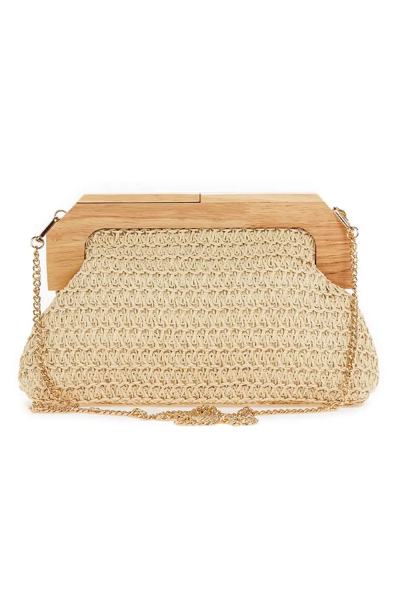 VERDE FASHION | Pochette paglia - 8