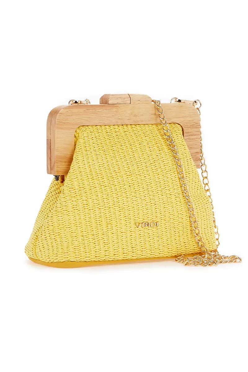 VERDE FASHION | Pochette paglia - 2