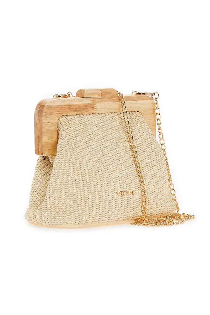 VERDE FASHION | Pochette paglia - 11