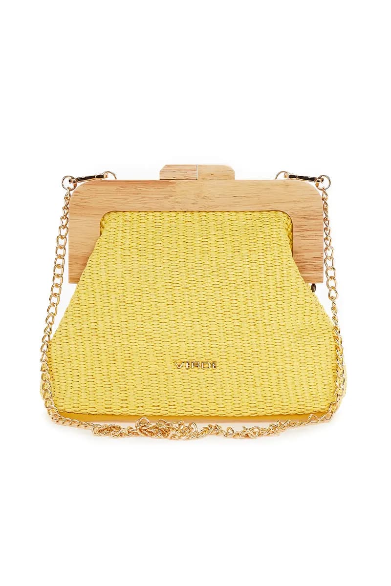 VERDE FASHION | Pochette paglia - 3