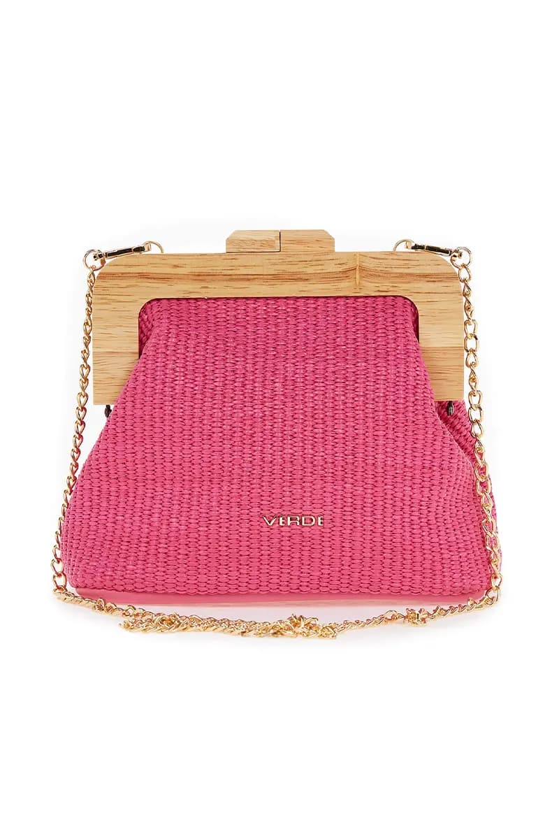 VERDE FASHION | Pochette paglia - 6