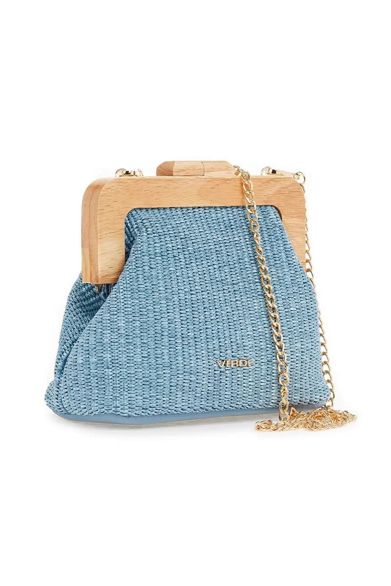 VERDE FASHION | Pochette paglia - 8