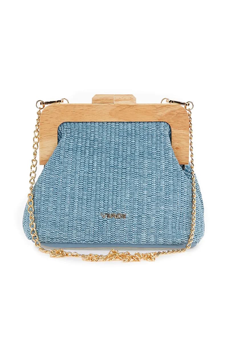 VERDE FASHION | Pochette paglia - 9