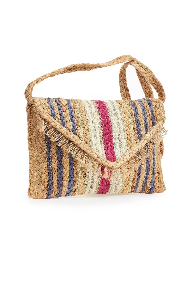 VERDE FASHION | Pochette paglia - 5