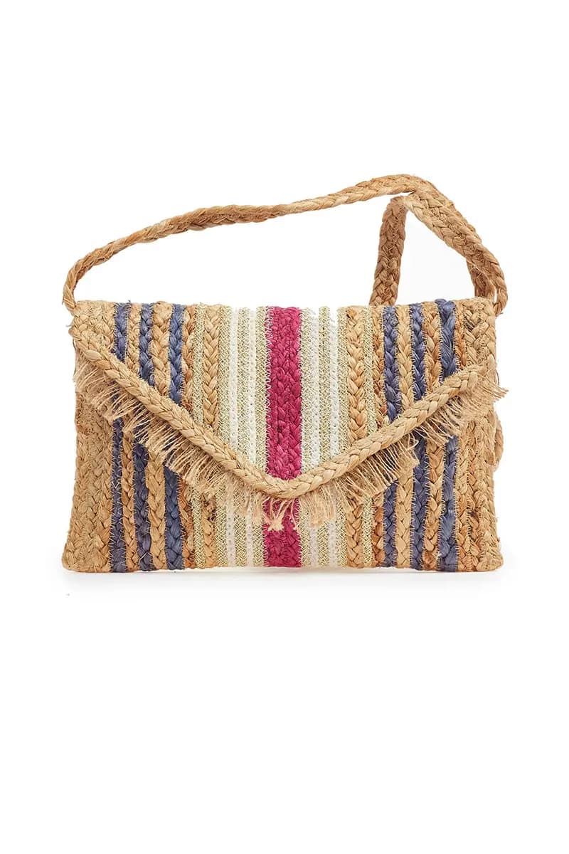 VERDE FASHION | Pochette paglia - 6