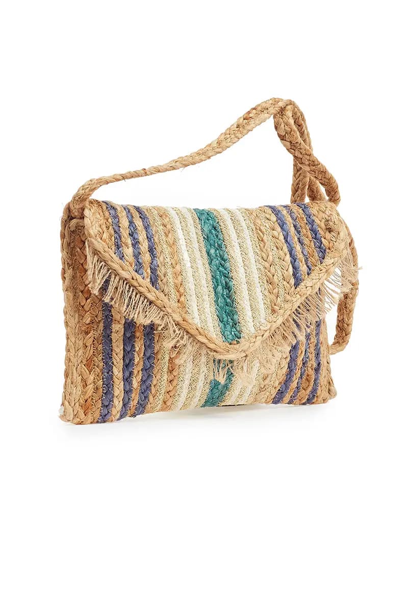 VERDE FASHION | Pochette paglia - 8
