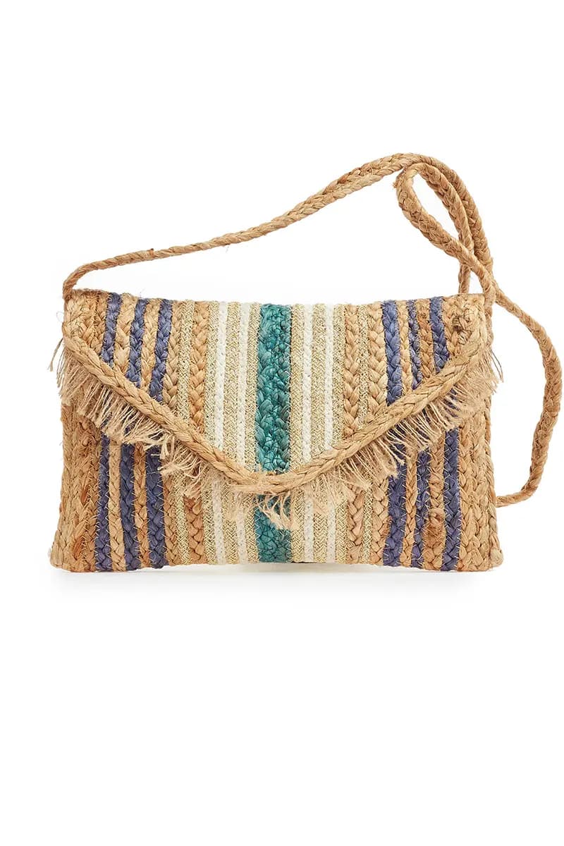 VERDE FASHION | Pochette paglia - 9