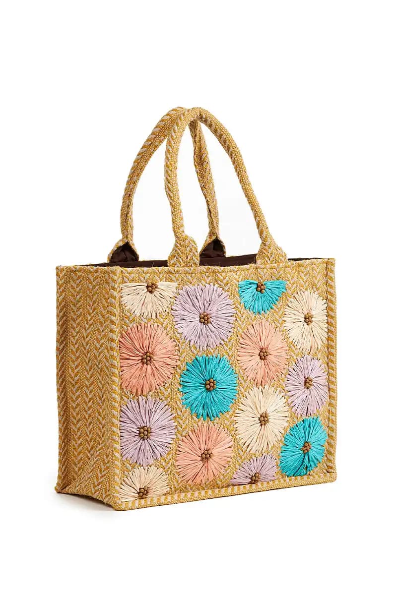 VERDE FASHION | Borsa fiori - 4