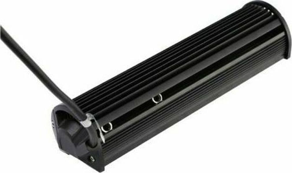 Faretto 72W Rettangolare Barra AUTO JEEP BARCA NEBBIA 24LED 12V Luce Bianca IP68 - 4