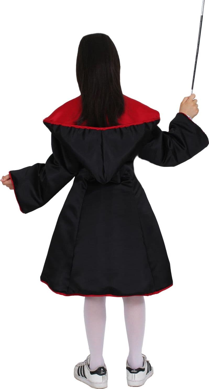 COSTUME CARNEVALE MAGA APPRENDISTA BAMBINA DA 5 A 13 ANNI - PEGASUS COD. 1893 - 3