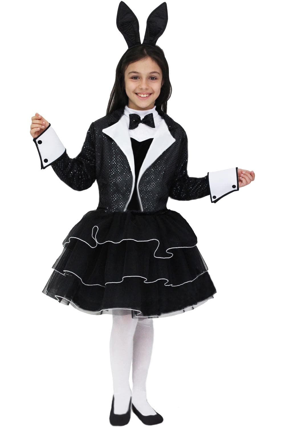 COSTUME CARNEVALE CONIGLIETTA BAMBINA DA 5 A 13 ANNI - PEGASUS COD. 1863 - 3