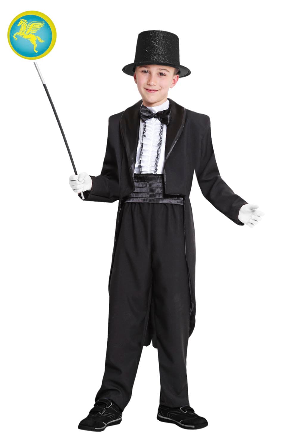 COSTUME CARNEVALE MAGO DI OZ BAMBINO DA 5 A 13 ANNI - PEGASUS COD. 1064 - 3