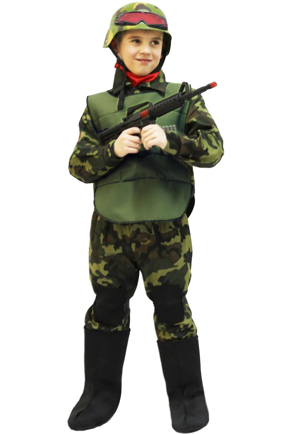 COSTUME CARNEVALE DESERT STORM BAMBINO DA 5 A 13 ANNI - PEGASUS  COD. 1843 - 3