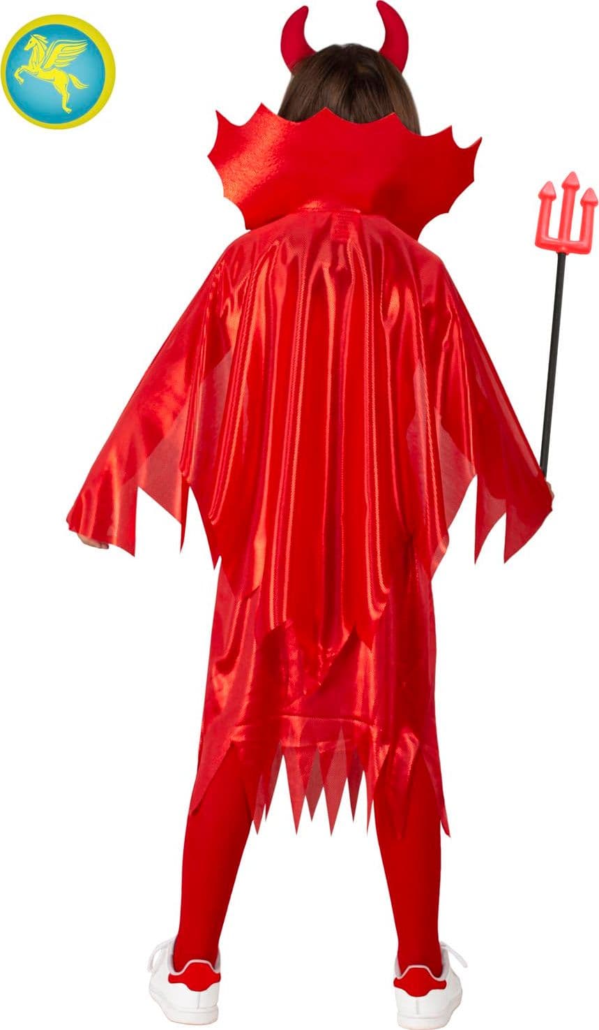 COSTUME CARNEVALE DIAVOLETTA DA 3 A 10 ANNI - PEGASUS COD. H8153 - 3