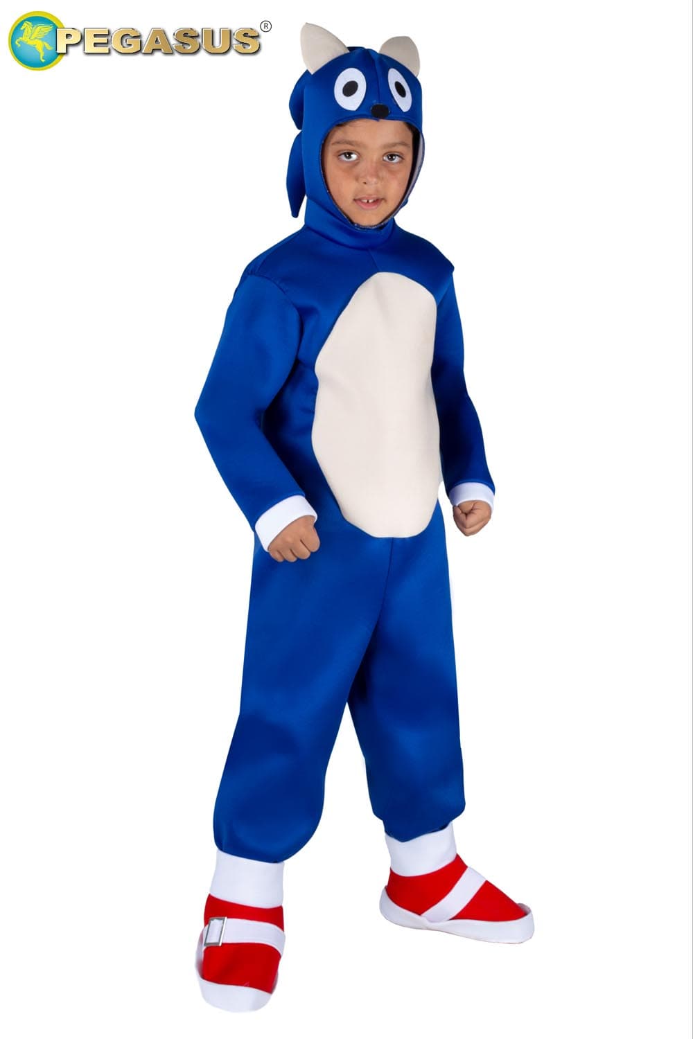 COSTUME SUPER RICCIO BLU BAMBINO DA 5 A 11 ANNI COD. 1925 - 4