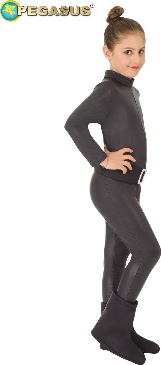 COSTUME LADRA BLACK BAMBINA DA 5 A 13 ANNI COD. 1943 - 2