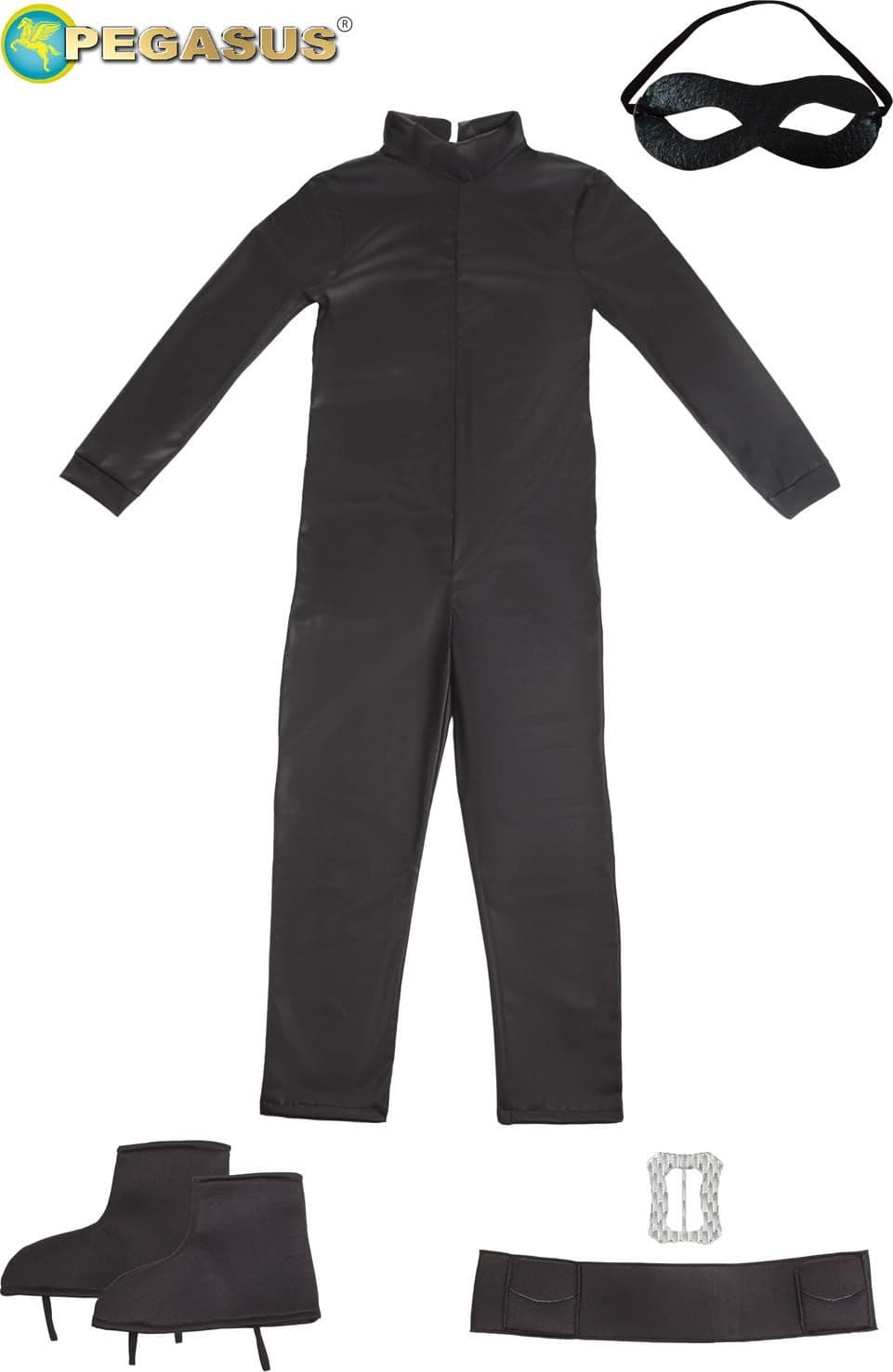 COSTUME LADRA BLACK BAMBINA DA 5 A 13 ANNI COD. 1943 - 3