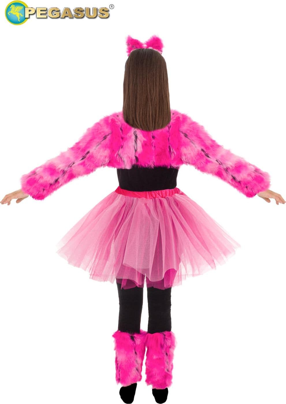 COSTUME GATTINA LUSSO BAMBINA DA 5 A 13 ANNI - PEGASUS COD. 1945 - 2