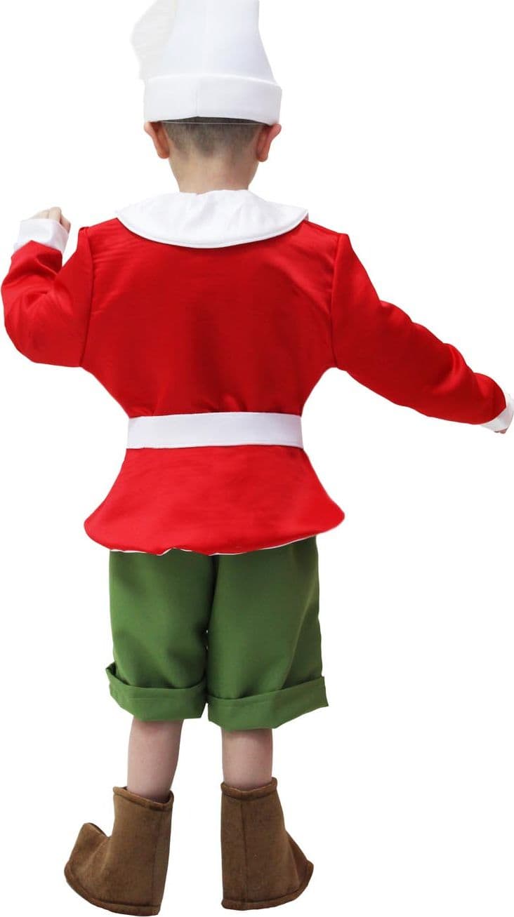COSTUME CARNEVALE PINOCCHIO BAMBINO DA 3 A 12 ANNI - PEGASUS COD. 8026 - 3