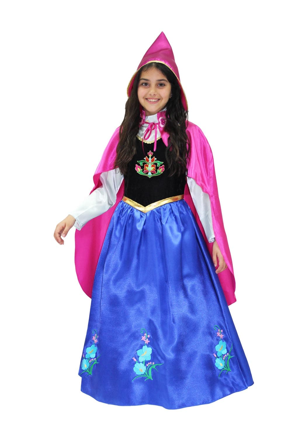 COSTUME CARNEVALE LA FIORAIA BAMBINA DA 3 A 10 ANNI - PEGASUS COD. 7062 - 2