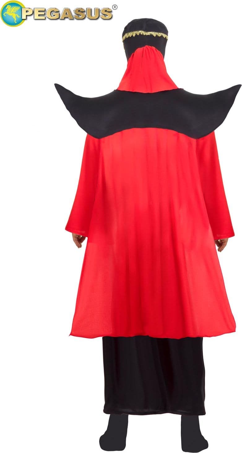 COSTUME CARNEVALE JAFAR BAMBINO DA 3 A 8 ANNI - PEGASUS COD. 8023-A-2 - 2