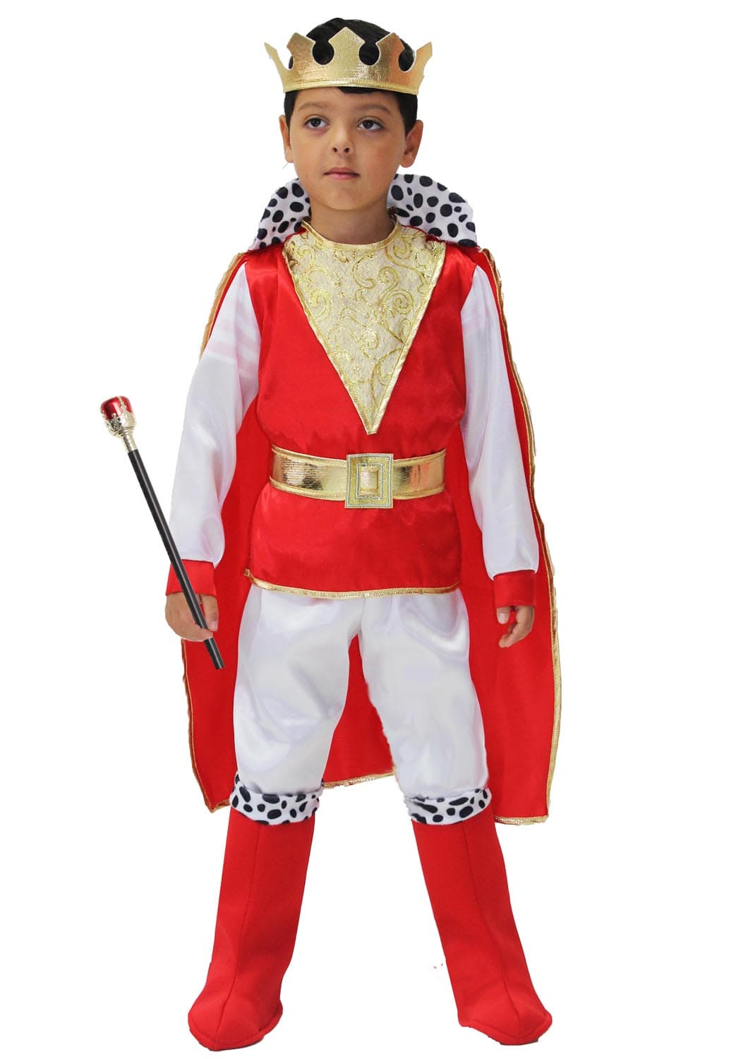 COSTUME DA RE BAMBINO DA 3 A 8 ANNI COD. 8095-A - 3