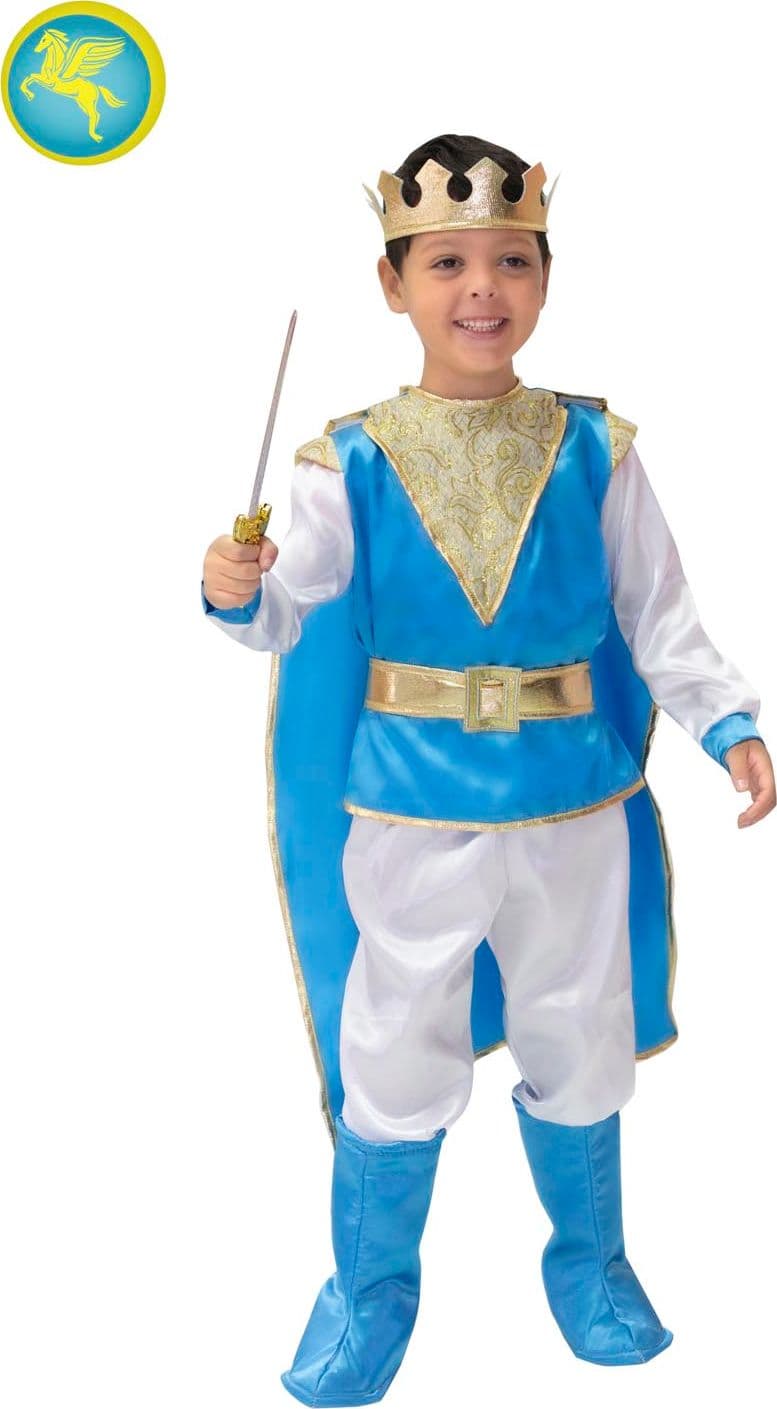COSTUME PRINCIPE BAMBINO DA 3 A 8 ANNI - PEGASUS COD. 8083-A - 3