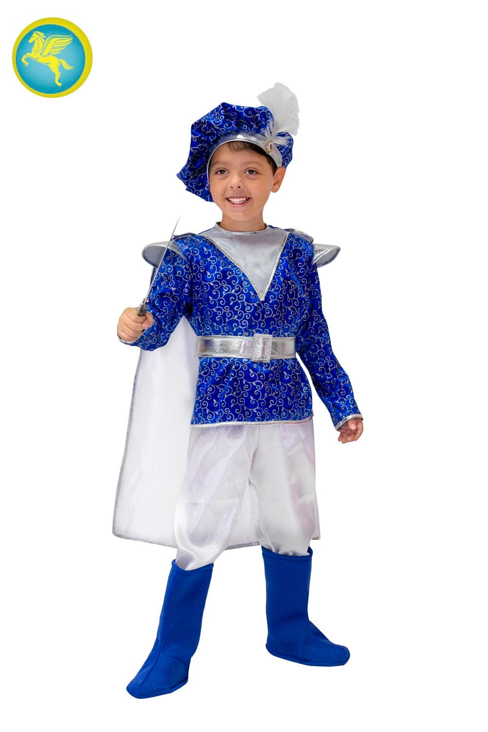 COSTUME PRINCIPE ROYAL BAMBINO DA 3 A 8 ANNI PEGASUS COD. 8094-A - 3