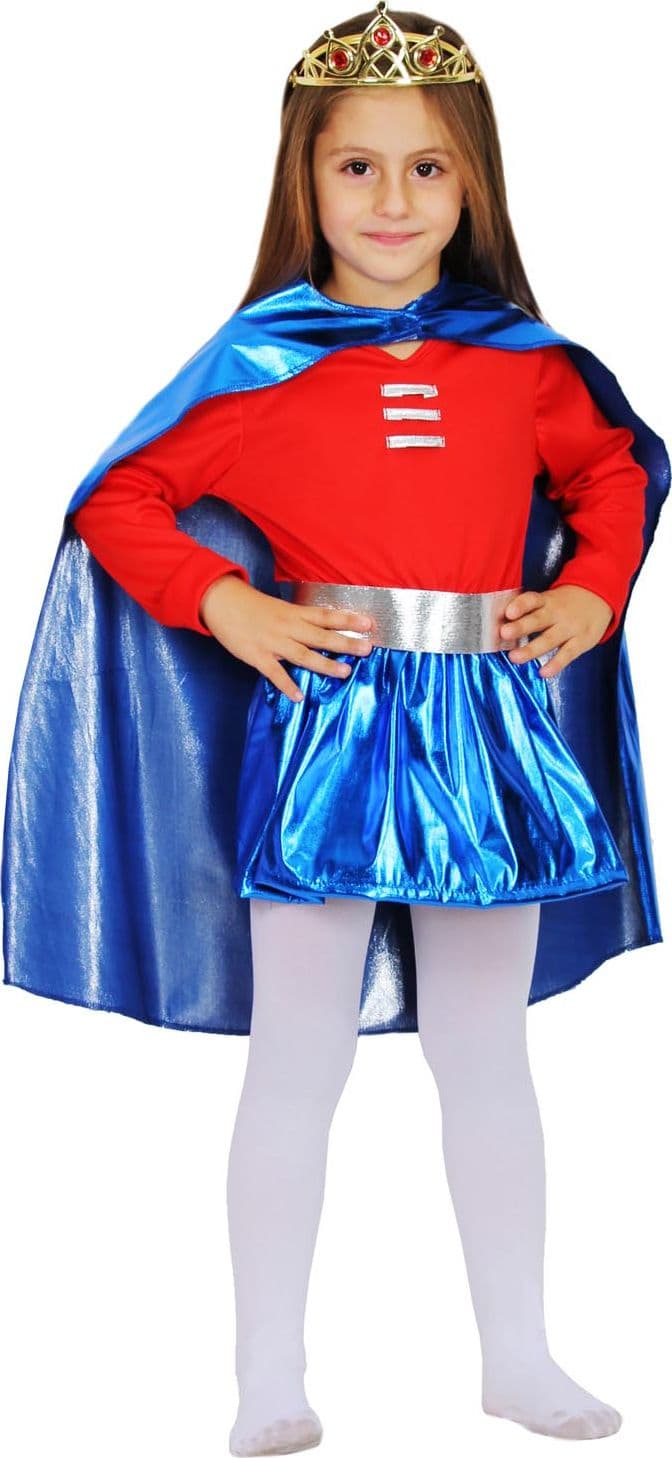 COSTUME SUPER RAGAZZA DA 3 A 10 ANNI COD. 8075 - 2