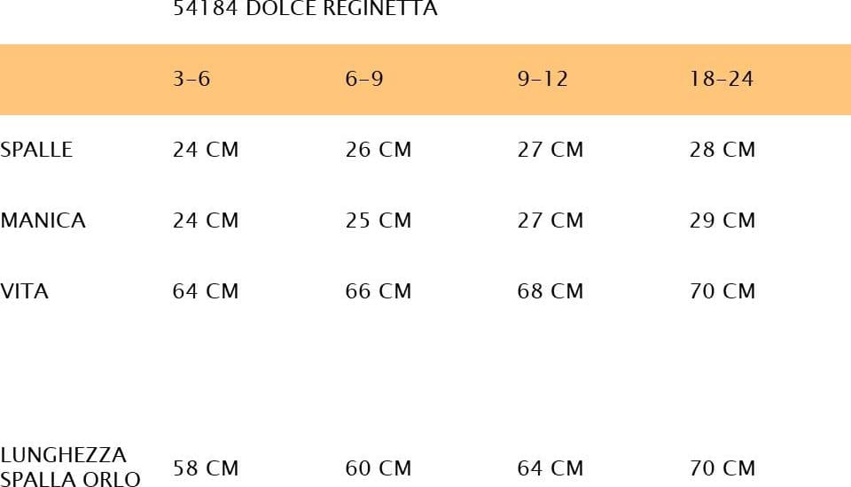 COSTUME DOLCE REGINETTA NEONATA DA 3 A 24 MESI - VENEZIANO COD. 54184 - 2
