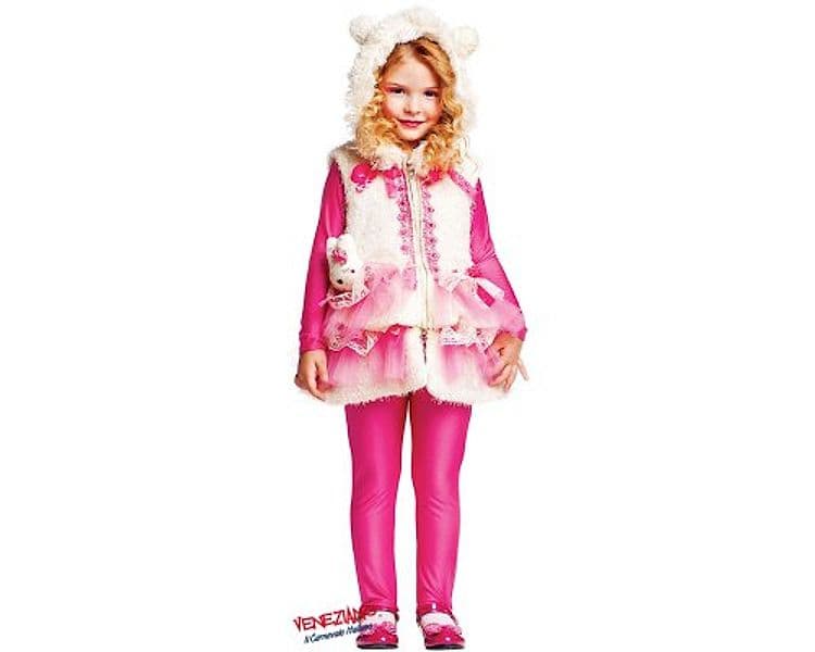 COSTUME DOLCE MELODY BAMBINA DA 4 A 6 ANNI VENEZIANO COD. 50606 - 4
