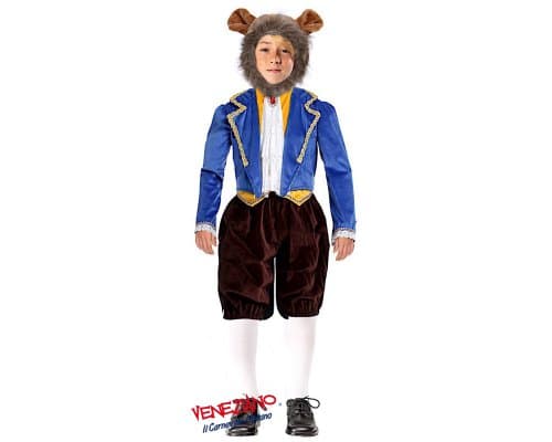 COSTUME LA BESTIA NEONATO DA 0 A 3 ANNI VENEZIANO COD. 54330 - 3