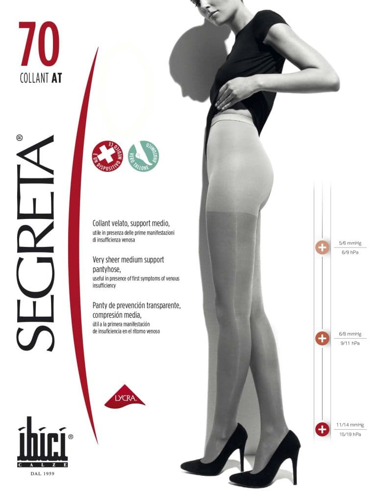Collant segreta 70 den support medio velato - 2