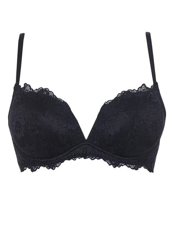 Reggiseno Push Up Senza Ferretto - Desiderio Pizzo Coppa B - Lormar - 9