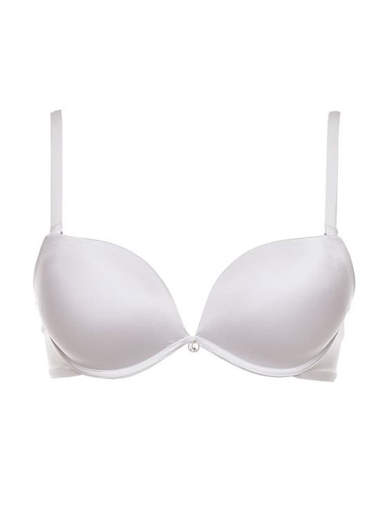 Reggiseno Super Push Up +2 taglie in microfibra - Double Coppa B - Lormar - 8