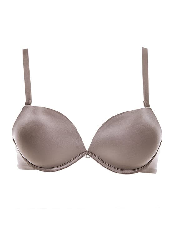 Reggiseno Super Push Up +2 taglie in microfibra - Double Coppa B - Lormar - 10