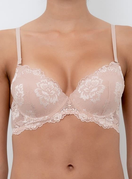 Reggiseno push up in pizzo prestige coppa b-c lormar - 7