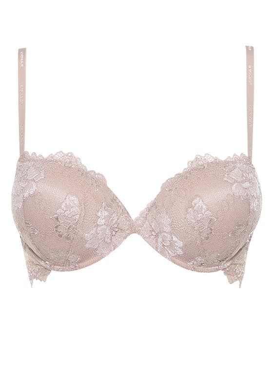 Reggiseno super push up mydouble pizzo coppa b lormar - 7