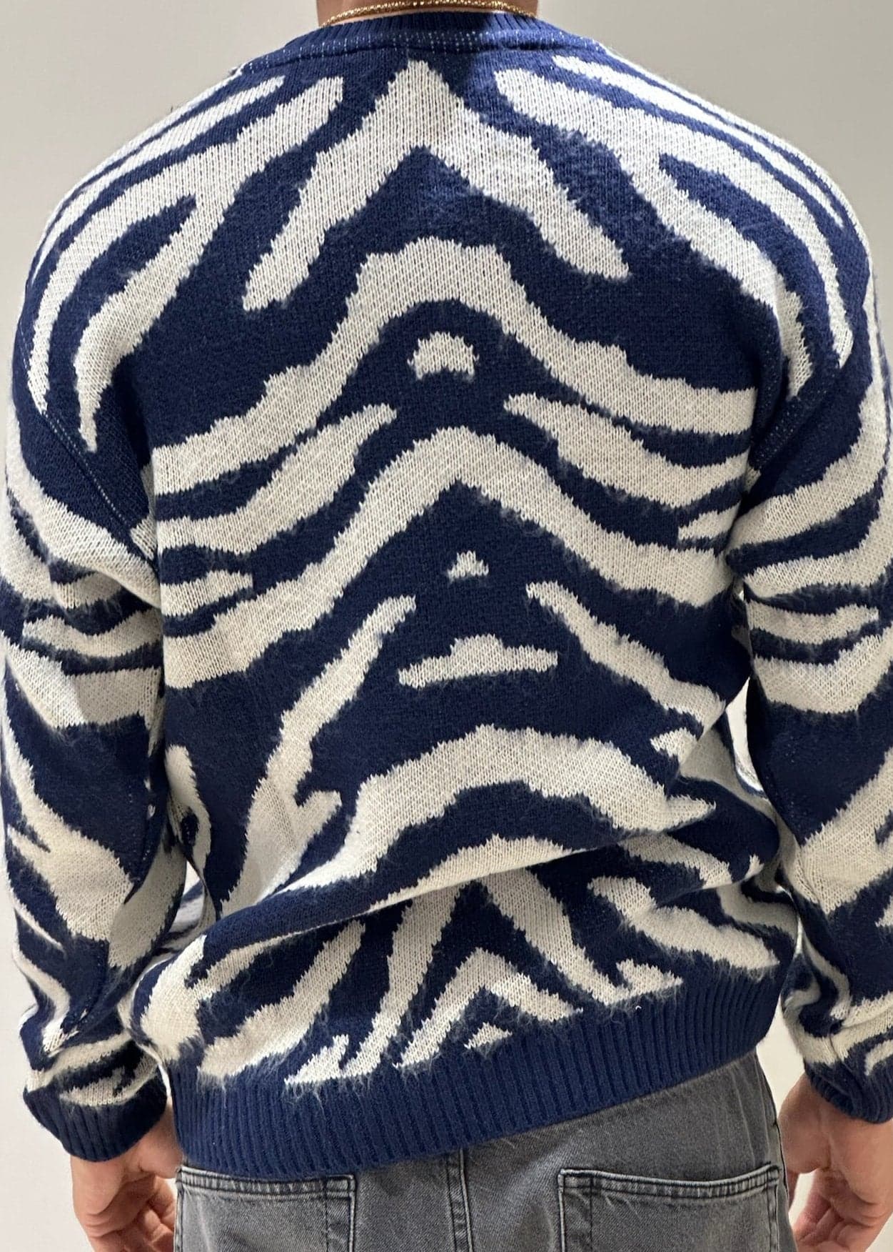 PARICOLLO M/L JCQ. 'RELAXED FIT' FANCY GRZ. - 8